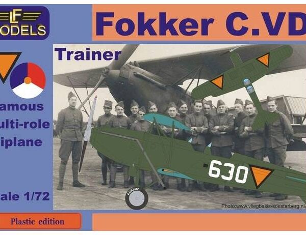 Naval Models plastic modelbouw LF Models Fokker C. VD trainer